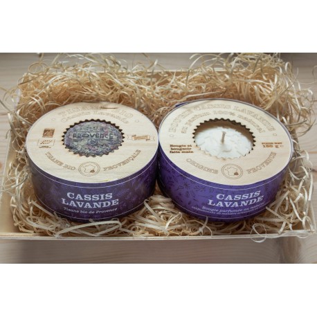 Geschenkbox Cassis-Lavendel