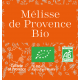 Mélisse bio de Provence